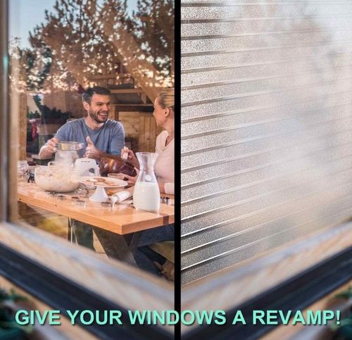 Folia  Okienna 3D 44X200Cm Paski na Arena.pl