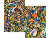 80X70CM JAZZ LATA 70 DUO OBRAZ