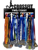 Wieszak na medale CROSSFIT twoje imię dowolny tekst 175.3