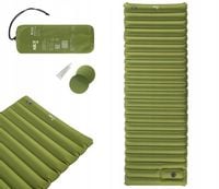 Lekki materac mata pompowana turystyczna na camping biwak w pokrowcu Nils