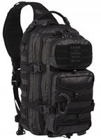 Mil-Tec Plecak na Jedno Ramię 36L Taktyczna Czerń