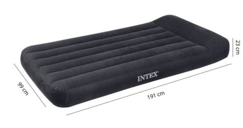 MATERAC DMUCHANY ŁÓŻKO INTEX + TORBA na Arena.pl