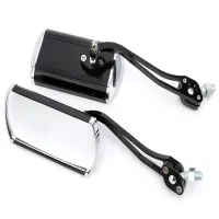 2xLusterka motocyklowe aluminiowe mocowanie m10 z przejściówką do m8