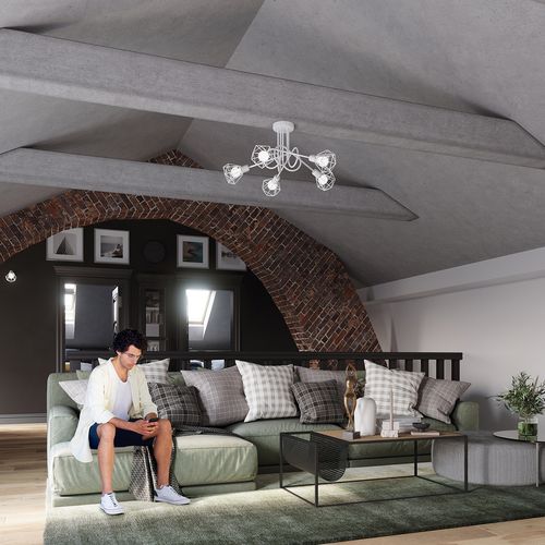 Kinkiet ARTEMIS 1 biały na Arena.pl