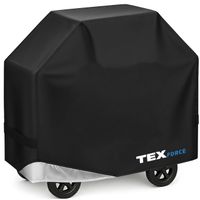 Pokrowiec na średni grill ogrodowy z zapięciem na rzep 100 × 66 × 80 cm