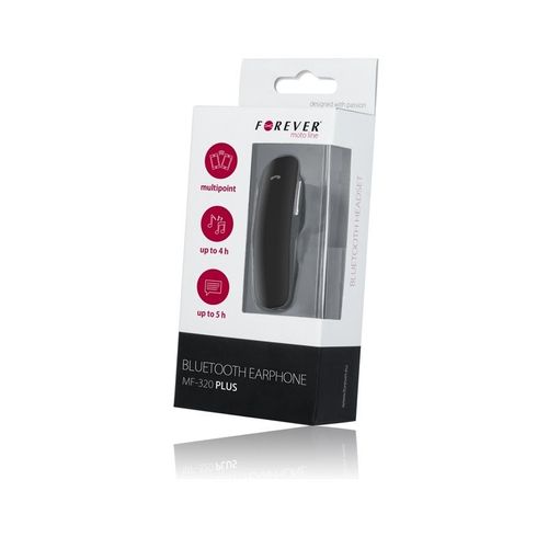 Słuchawka Forever Bluetooth MF-320+ multipoint (czarna) na Arena.pl