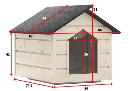 Buda dla psa L ocieplana na Arena.pl