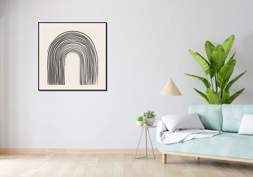 Plakat 90x90cm Symetria Łuku na Arena.pl