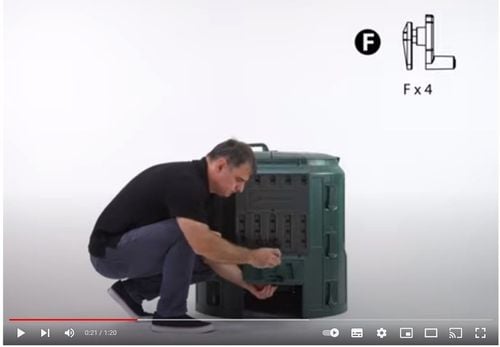 PROSPERPLAST TERMO KOMPOSTOWNIK 900 L ZIELONY na Arena.pl