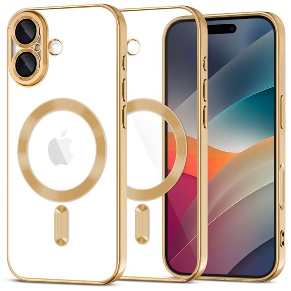 Etui TECH-PROTECT MagFlex do iPhone 17 Shiny Gold Magnetyczne zdjęcie 1