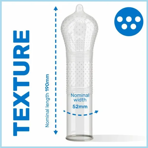 pasante ribs & dots intensity 12 szt. teksturowane prezerwatywy na Arena.pl