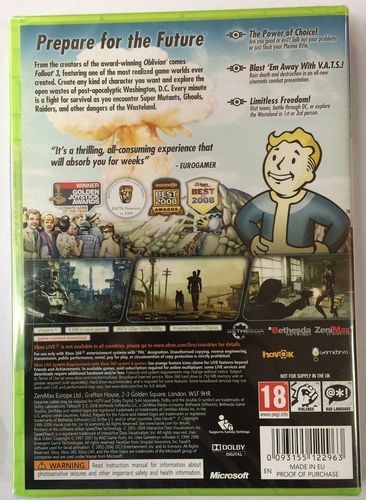 FALLOUT 3 XBOX 360 Nowa na Arena.pl
