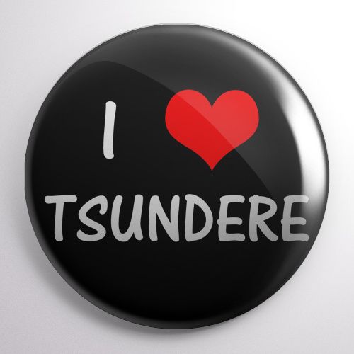 Przypinka I ♥ Tsundere na Arena.pl