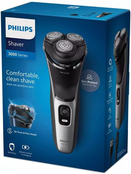 ELEKTRYCZNA MASZYNKA DO GOLENIA GOLARKA PHILIPS WODOODPORNA TRYMER DO BRODY zdjęcie 13