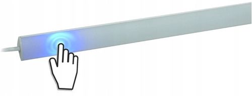 Listwa meblowa narożna LED szafkę 50cm REGULACJA na Arena.pl