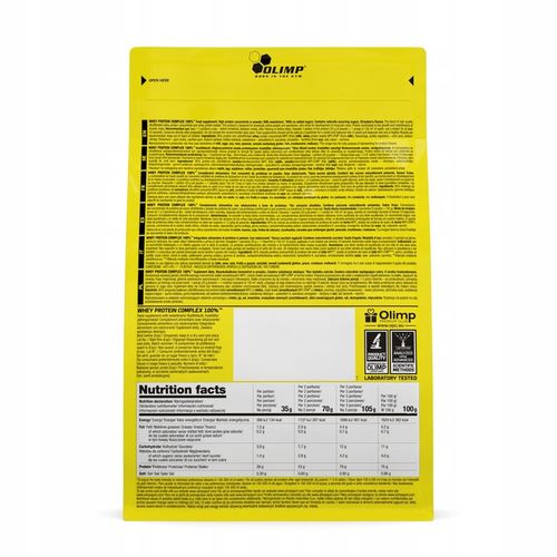 OLIMP WHEY PROTEIN COMPLEX 100% 700G ODŻYWKA BIAŁKOWA BIAŁKO na Arena.pl