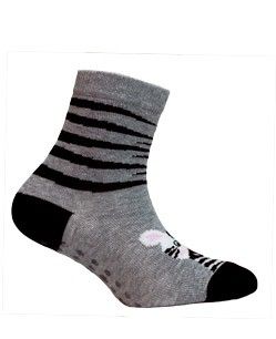 SKARPETKI WZOROWANE ABS 6-11 LAT 30-32 black.g95/wz.290 na Arena.pl