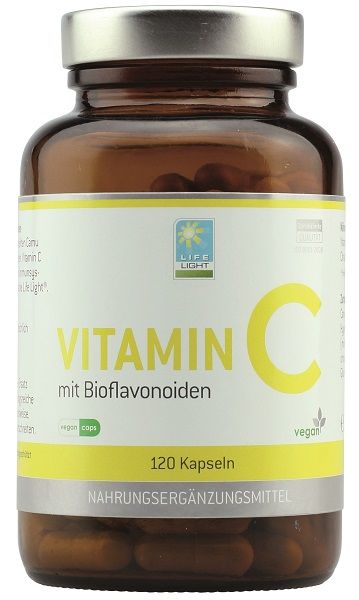 WITAMINA C z Bioflawonoidami 120 kapsułek zdjęcie 1