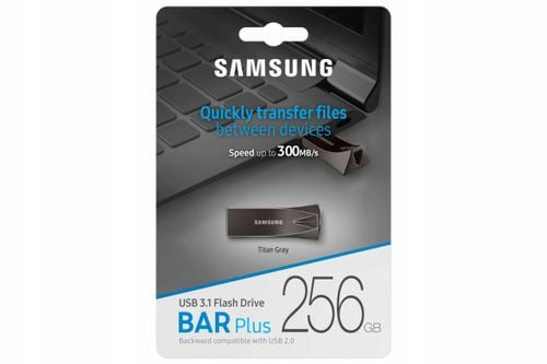 Pendrive SAMSUNG BAR Plus Titan Gray USB 3.1 256GB na Arena.pl