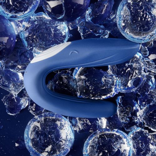 Wibrator niebieski-  Partner - Whale Couples Massager na Arena.pl