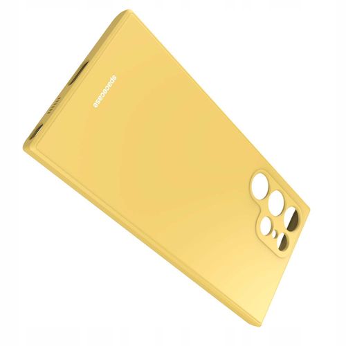 Spacecase Silicone Case Galaxy S22 Ultra Yellow na Arena.pl