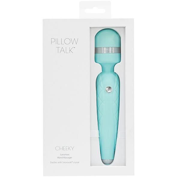 Pillow Talk - Cheeky Wand Massager Teal zdjęcie 7