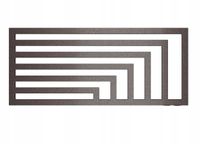 GRZEJNIK LAOS POZIOMY-PDV 52x120 BORDO