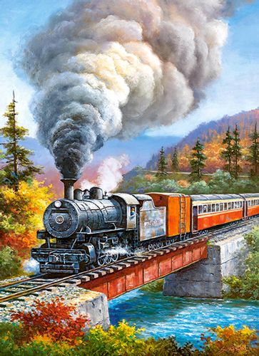 Puzzle 200 train crossing na Arena.pl