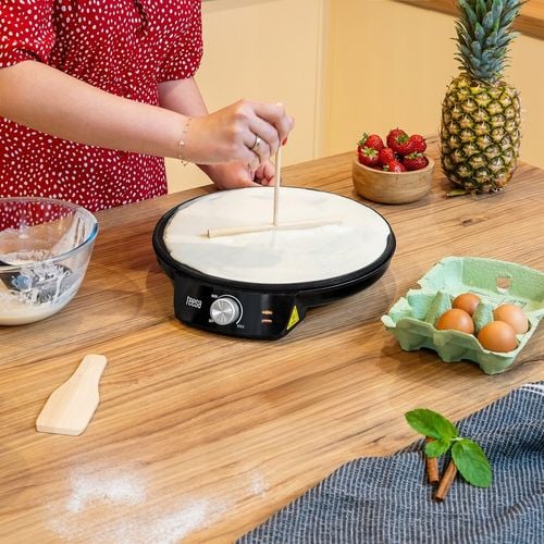 Naleśnikarka patelnia elektryczna do naleśników Teesa 30cm 1200W MOCNA na Arena.pl