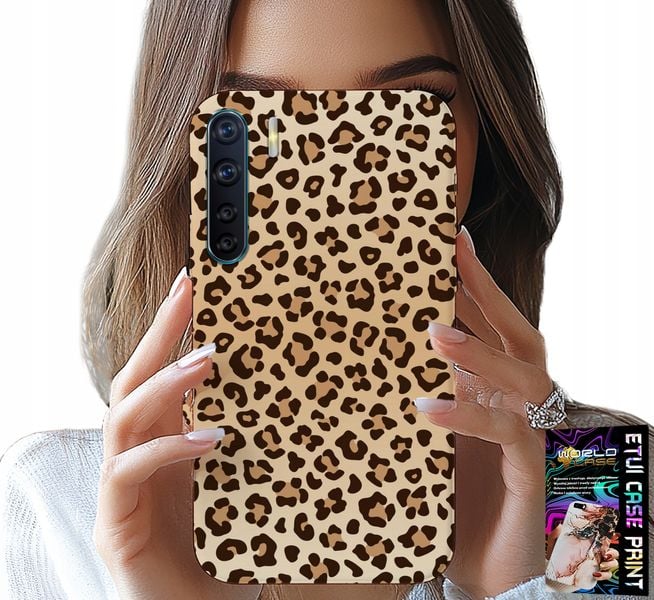 ETUI DO OPPO A91 - PLECKI W PANTERKĘ MODNE KOBIECE WZORY zdjęcie 1
