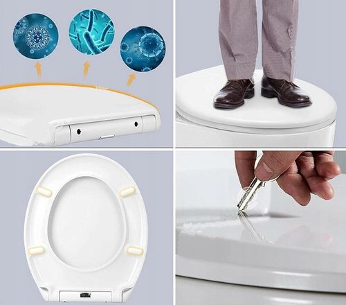 DESKA WC SEDESOWA WOLNOOPADAJĄCA WYPINANA KLOZETOWA UNIWERSALNA RDW-01 na Arena.pl