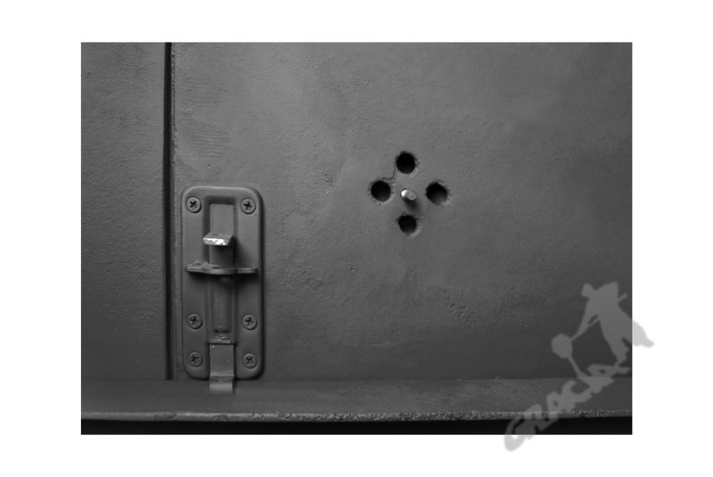 DRZWI A7 - 116X79 CM + TERMOMETR 0-500°C ŻELIWNE DO WĘDZARNI CHLEBOWE zdjęcie 6