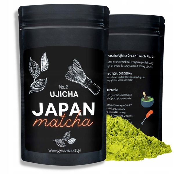 Herbata matcha japońska 100g Ujicha codzienna zdjęcie 1