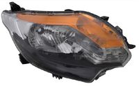 Mitsubishi L200 15-19 Reflektor przedni lampa przednia prawa CZARNY