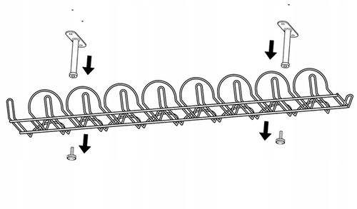 Organizer kanał na kable koszyk podblatowy 70cm na Arena.pl