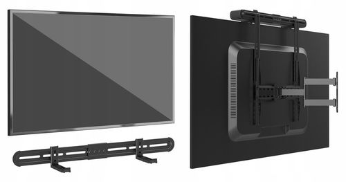 Uchwyt do Głośnika typu Soundbar pod i nad Telewizor Uniwersalny na Arena.pl