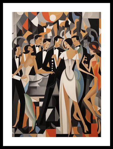 Plakat 29,7x42cm Bal w Art Deco na Arena.pl
