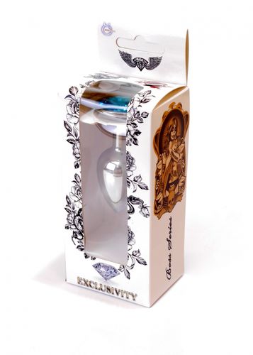 plug jewellery silver plug  light blue na Arena.pl