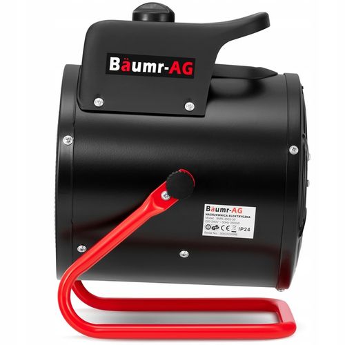 Nagrzewnica elektryczna BAUMR-AG 3,5kW 3500W dmuchawa farelka grzejnik na Arena.pl