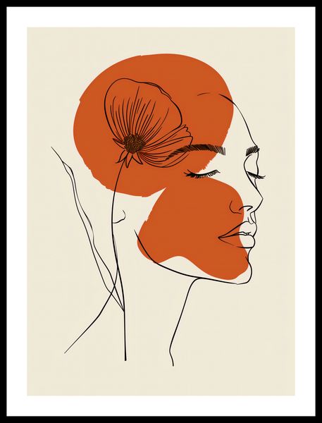 Plakat 40x55cm Ciepło Kwiatu zdjęcie 3