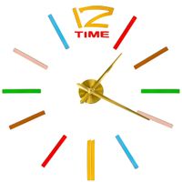 KX3514 Zegar scienny naklejany 1 cyfra 100-120 cm