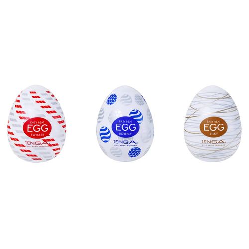 zestaw 3 masturbatorów egg standard 3 pack 2 tenga na Arena.pl