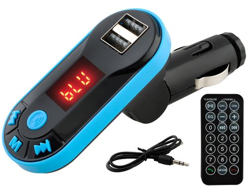 Transmiter FM 2 x USB MP3 Micro SD Bluetooth Pilot 4913 na Arena.pl