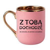 Elegant Różowo-Złoty 330 ml