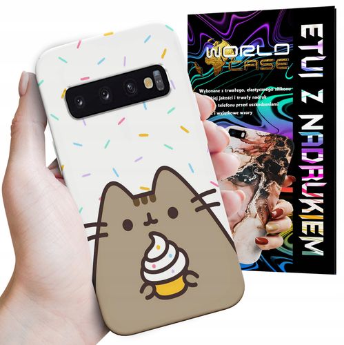 ETUI CASE DO SAMSUNG S10 - SŁODKI KOTEK KOT OBUDOWA PLECKI na Arena.pl