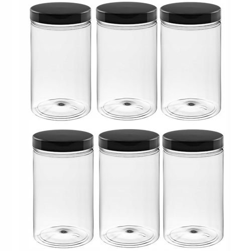 Pojemnik słoik plastikowy 1,5L makaron 1500ml x 6 na Arena.pl