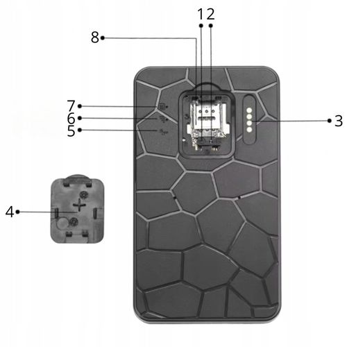 LOKALIZATOR GPS 4G MINI DO POJAZDÓW ROWERU AUTA MAGNES TRACKER G50M 6000mAh na Arena.pl