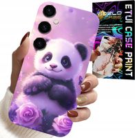 ETUI DO SAMSUNG GALAXY A13 5G - SŁODKA PANDA WZORY DLA DZIECI + SZKŁO