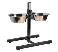 miski na stojaku regulowanym 2 x 2,8l śr.24cm