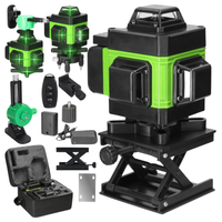 Poziomica laserowa 360 Laser krzyżowy Zielon 16 Lini Blokada wahadła 1 bat